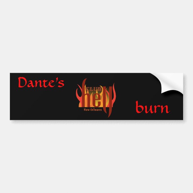 Club Hell Bumpersticker Bumper Sticker (Front)