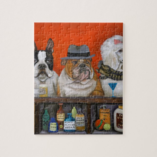 Club K9 Jigsaw Puzzle (Vertical)