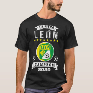 Club Leon Campeon 2020 Futbol Mexicano La Fiera T-Shirt