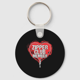 Club Member Open Heart Surgery Survivor1  Key Ring