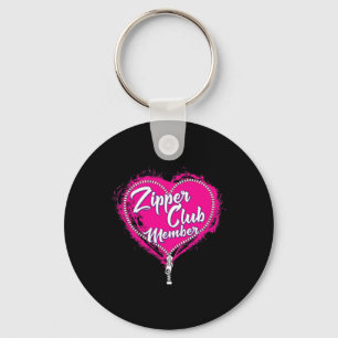Club Member Open Heart Surgery Survivor  Key Ring