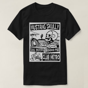 Club Metro T-Shirt (Mustang Skully)