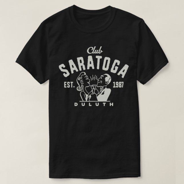 Club Saratoga T-Shirt (Design Front)