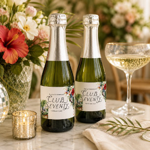 Club Seventy Conservatory Soirée Bottle Labels