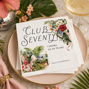 Club Seventy Conservatory Soirée Napkins
