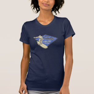 Club Surfing Diamond Logo Gals Tee