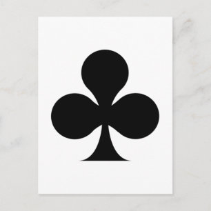 Club symbol postcard