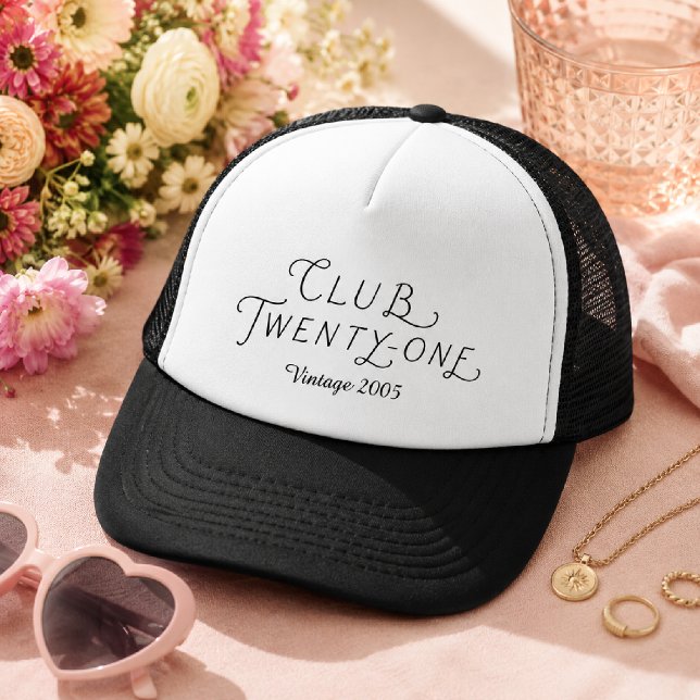 Club Twenty-One Vintage Trucker Hat (Creator Uploaded)