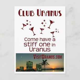 Club Uranus Postcard