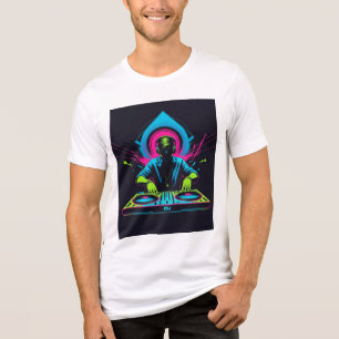 Club Vibes – DJ Party Neon Style Tee