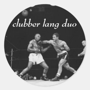 Clubber Lang Duo "broken jaw" sticker set