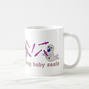 Clubbing Baby Seals Coffee Mug