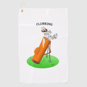 Clubbing Golf Towel