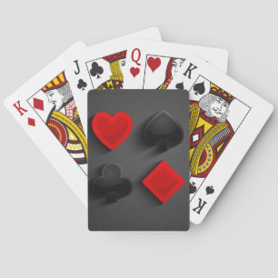 Clubs Diamonds Hearts & Spades Suit Playing Cards