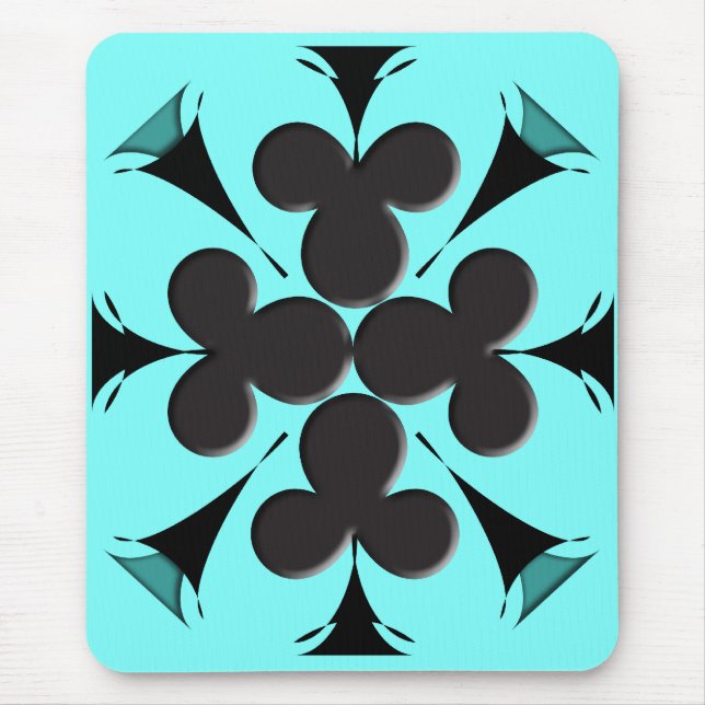 Clubs Mouse Mat (Front)