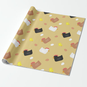 Cluck Cluck Wrapping Paper
