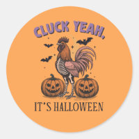 Cluck Yeah It's Halloween Farm Rooster