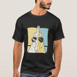 Cluckin Cool Stylish Sunglasses Chicken for Poultr T-Shirt