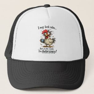 Cluckin  Crazy Trucker Hat
