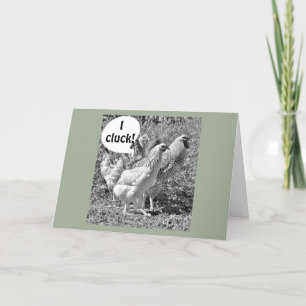 CLUCKING CHICKENS CELEBTRATE "YOUR MUTUAL BIRTHDAY CARD