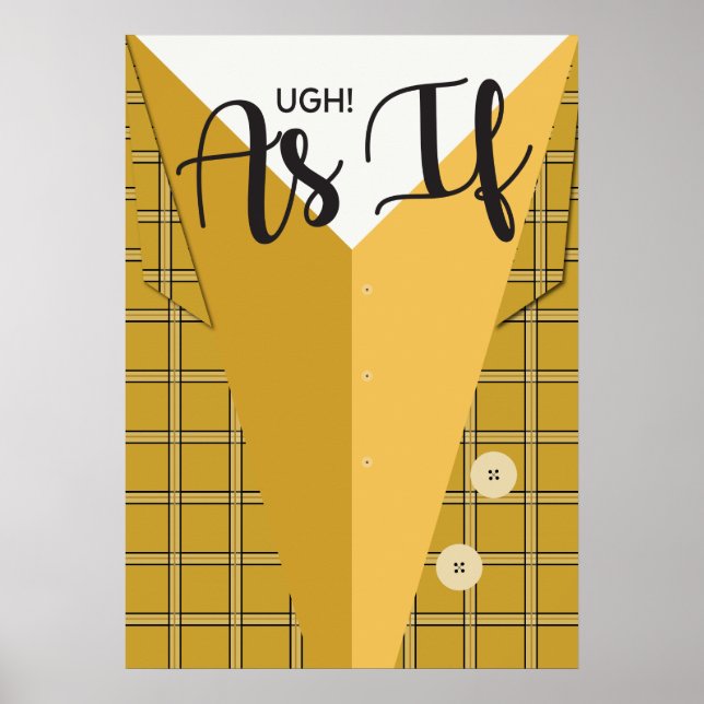 Clueless Minimalist Poster (Front)