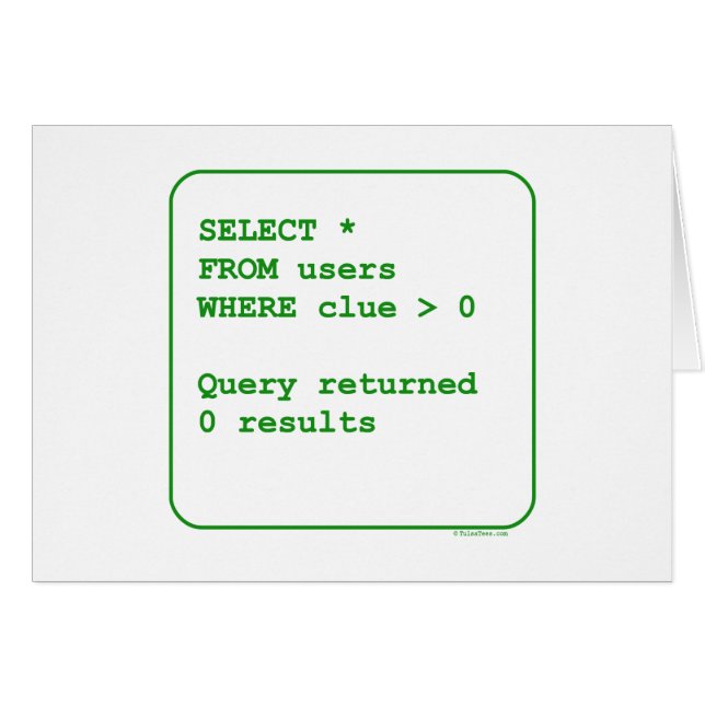 Clueless Users (Front Horizontal)