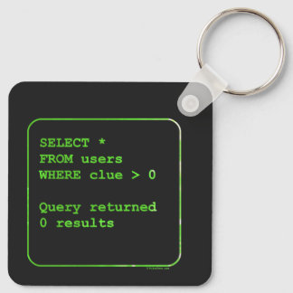Clueless Users Key Ring