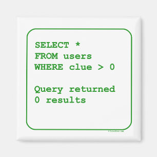 Clueless Users Magnet