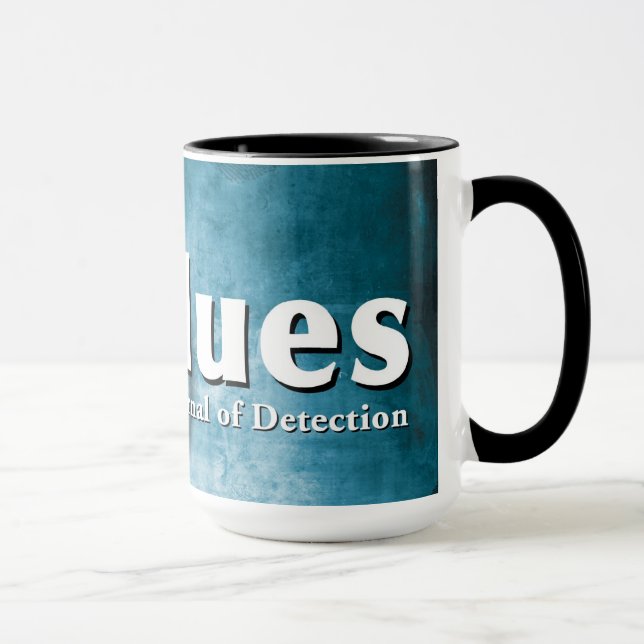 Clues Journal Mug (Right)