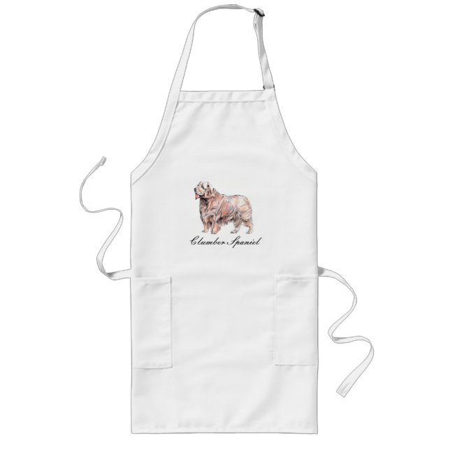 Clumber Spaniel Apron (Front)