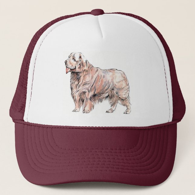 Clumber Spaniel Cap (Front)