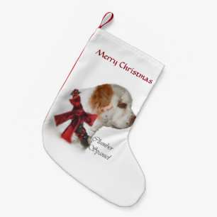 Clumber Spaniel Christmas Small Christmas Stocking