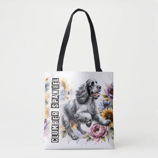 Clumber Spaniel Tote Bag (Front)