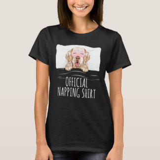 Clumber Spaniel Unicorn Sleep Mask Official Nappin T-Shirt