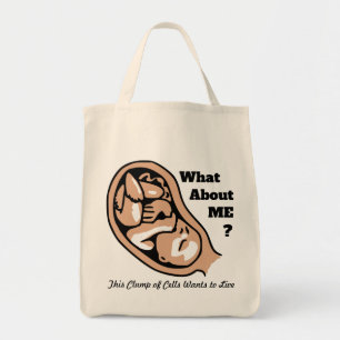 Clump of Cells or Baby PRO-LIFE Tote Bag