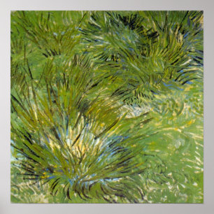 Clumps of Grass by Vincent van Gogh Poster