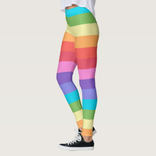 Clumpy Candy Stripe FC Leggings