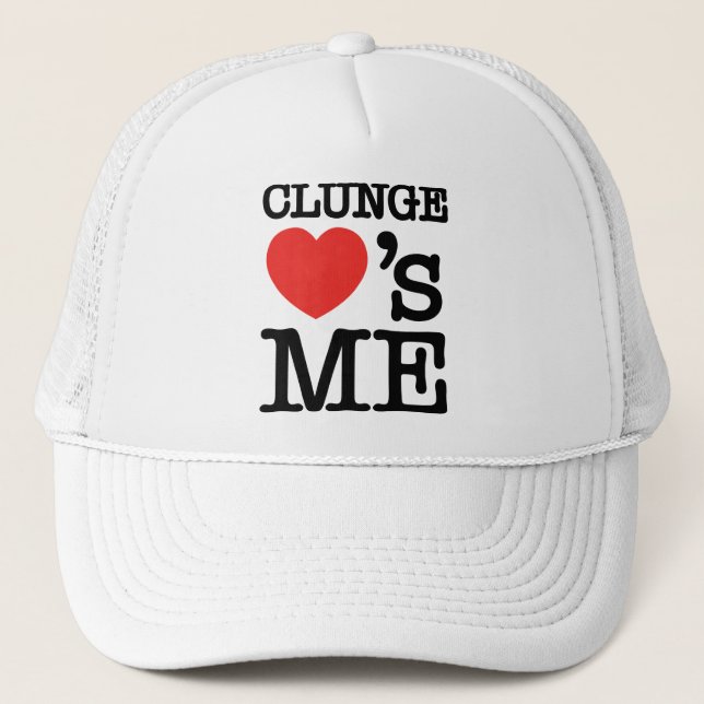 CLUNGE LOVE's ME Trucker Hat (Front)