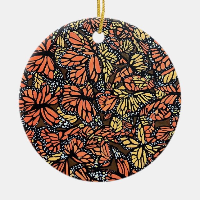 Cluster Ceramic Tree Decoration (Front)