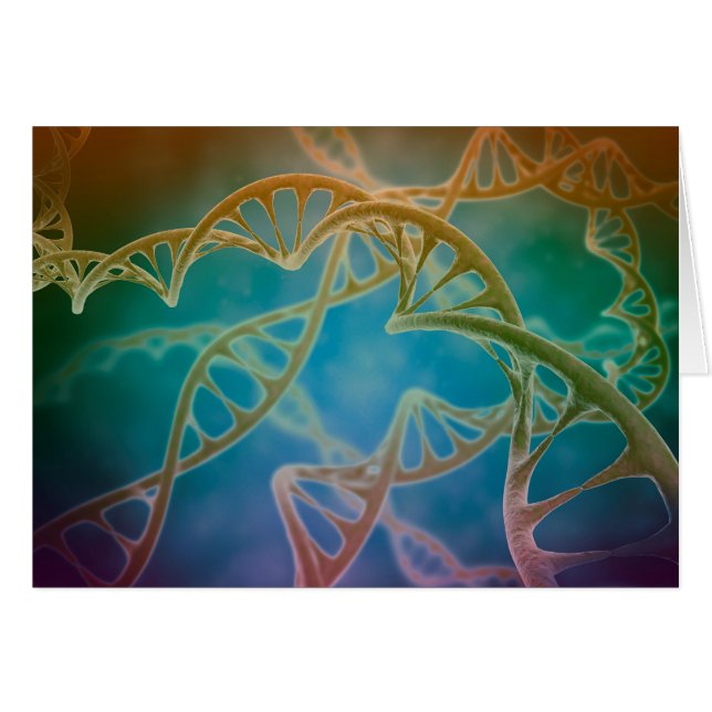 Cluster Of DNA Strands (Front Horizontal)
