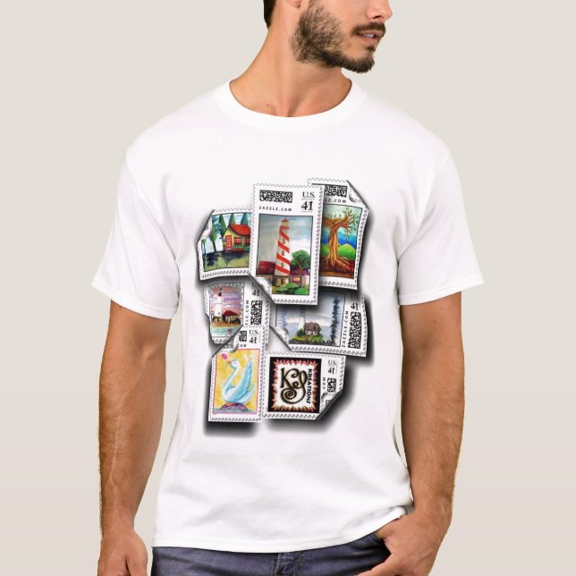 cluster of stamps T-Shirt (Front)