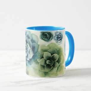 Cluster of Succulents Mug