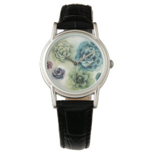 Cluster of Succulents Watch