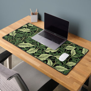 Cluster of Vines in Shades of Green Desk Mat
