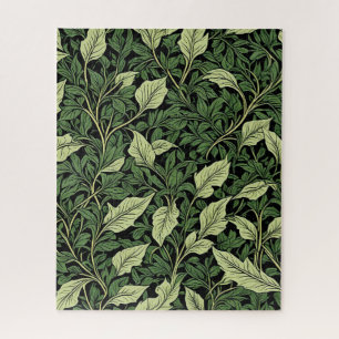 Cluster of Vines in Shades of Green Jigsaw Puzzle