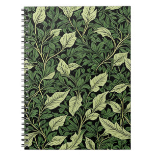 Cluster of Vines in Shades of Green Notebook