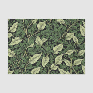 Cluster of Vines in Shades of Green Tissue Paper