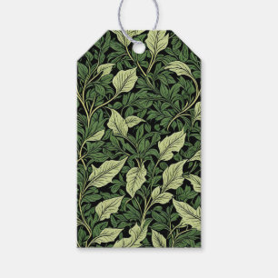 Cluster of Vines in Shades of Green To From Gift Tags