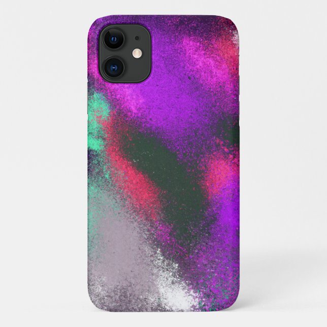 "Clusters" for iPhone 11 phone case (Back)