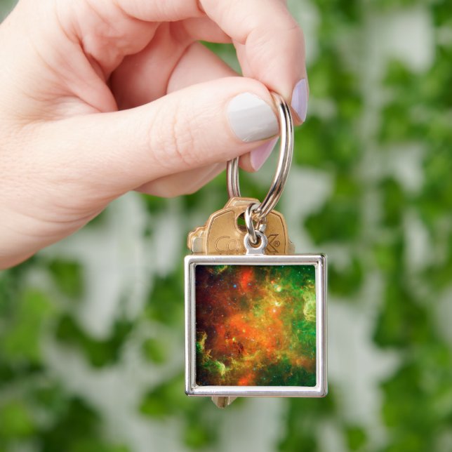 Clusters Of  Stars In The North American Nebula. Key Ring (Hand)